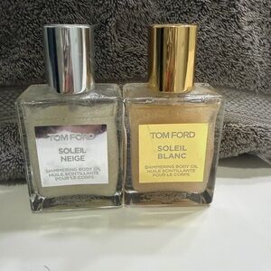 Tom Ford Soleil Neige and Soleil Blanc Shimmering Oils